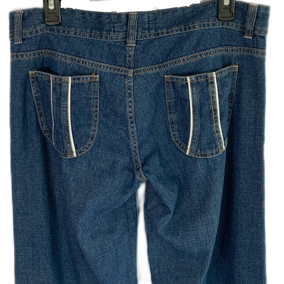 Tex by MaxAzria SZ 28 Wide Leg Four Pocket Denim Jeans - Picture 4 of 11